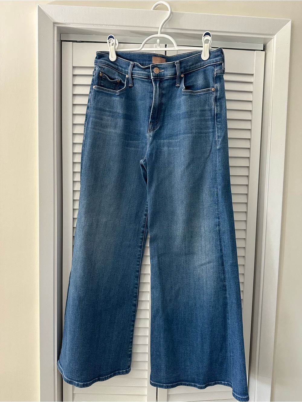 MOTHER Wide Leg Twisted Ankle